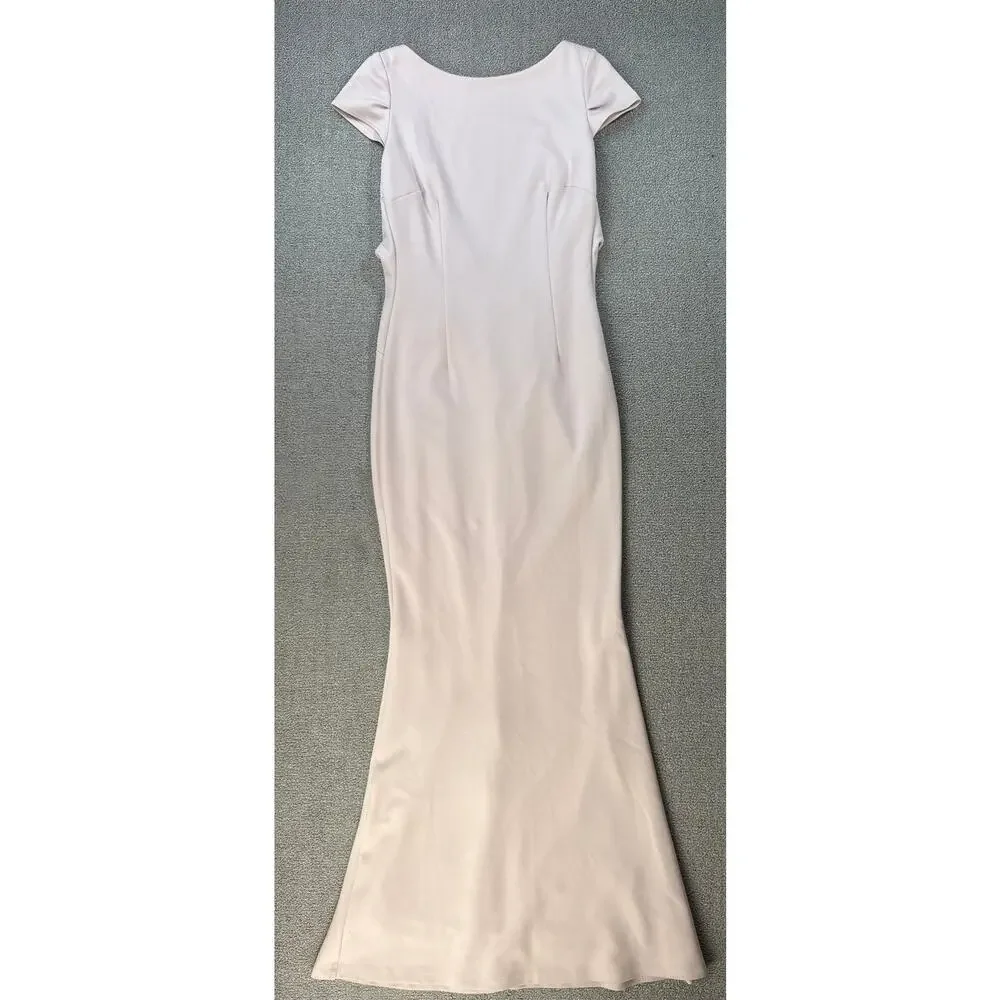Katie May Los Angeles Intrigue Gown Formal Dress ‎ Blush Pink Size 6